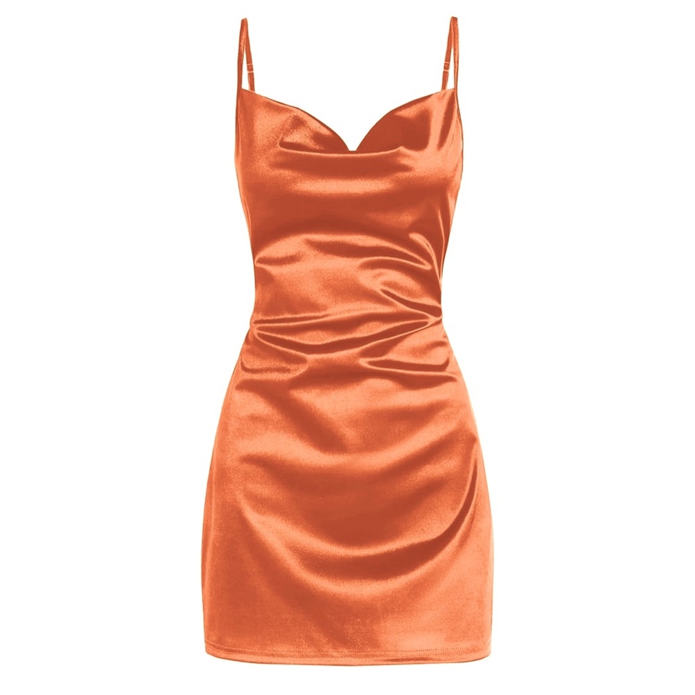 Urban Outfitters Burnt Orange Mini Dress